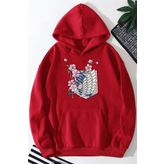 Tshirthane Unisex Flowers Baskılı Sweatshirt