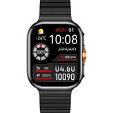 Tsw1 2.01” Amoled Ekran, Bluetooth 5.3 Telefon Görüşme ve IP68 Ios & Android Akıllı Saat - Siyah