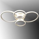 TT Aydınlatma TT035-4-BY Tt Aydınlatma Drone Modeli Mat Beyaz 4 Lü LED Avize - 3 Renk Işık