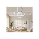 TT AYDINLATMA TT040-KR TT Aydınlatma Krom Kaplama Plofonyer (Beyaz Işık) Led Avize Krom 95 x 73