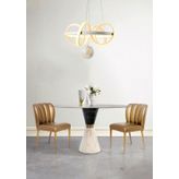 TT003TPL-BY TT Aydınlatma Sarmal Modeli Mat Beyaz Mermer Desen Toplu Led Avize