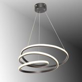 Tt301-Sy Tt Aydınlatma Yay Modeli Siyah Led Avize