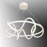 Tt314-By Tt Aydınlatma Büyük Sarmal Modeli Mat Beyaz Led Avize