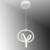 Tt317-By Tt Aydınlatma Stilla Modeli Mat Beyaz Led Avize