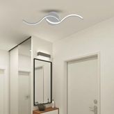 TT605-BY Martı Model Çocuk-Antre-Küçük Oda Mat Beyaz LED Avize - Beyaz Işık