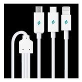 Ttec 2DK7521 Trio Type-C Beyaz Micro USB Şarj Kablosu