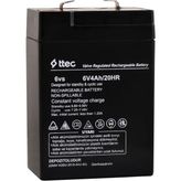 Ttec 6V 4 Ah Bakımsız Kuru Akü - Yok
