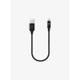 ttec AlumiCable Mini 30cm USB-A - Lightning Şarj Kablosu Siyah