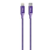 Ttec Alumicable Type-C Lightning Mor 150 cm Hızlı Şarj Kablosu