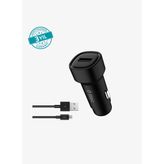 Ttec Smartcharger 2.4A Araç Şarj Aleti + Micro USB Kablo - Siyah