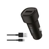 ttec SmartCharger 2.4A Araç Şarj Aleti + USB-C Kablo