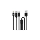 Ttec Trio Type-C Lightning Micro USB Kablosu