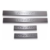TToyota Corolla Krom Kapı Eşiği Takımı 2007-2010 Paslanmaz Çelik
