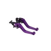 ttr motors CF Moto NK250 Uyumlu Ayarlanabilir Spor Manet Mor