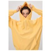 TUBİA Kadın Oversize Sarı Kapüşonlu Sweatshirt