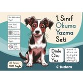 Tudem 2025 1. Sınıf Okuma Yazma Seti A-N-E-T-İ-L Kutulu Güncel Müfredat