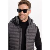 Tudors Erkek Slim Fit Dar Kesim Rüzgara Karşı Dayanıklı Cepli Çıkarılabilir Kapüşonlu Şişme Yelek