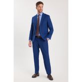 Tudors Erkek Slim Fit Mono Yaka Likralı Esnek Kumaş Takım Elbise TKM25001