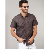 Tudors Kl17045-739 Klasik Fit Desenli Erkek Gömlek