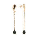 Tuğrul Altın T026685 Altın Küpe