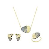 Tuğrul Altın T036986 Altın Üçlü Set