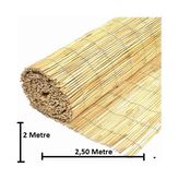 Tunalar Bambu Kamış Hasır 2 Metre x 2,50 Metre