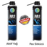 Tunap MP102-103 400+400 ml Set Yağ Pas Sökücü