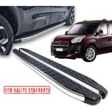 Tunax Doblo 2010 2020 Araca Özel Blackline Yan Basamak