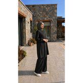 Tunik Pantolon Takım - Siyah - 38