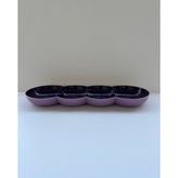 Tupperware Berrak Çerezlik Simli Mürdüm,Çeyizlik