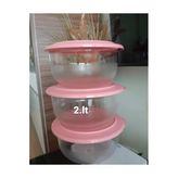 Tupperware Kristal Kase 3 Adet 2 Lt.