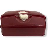 Tupperware Kristalin Dikdörtgen Pasta Servisi Bordo - Abanoz