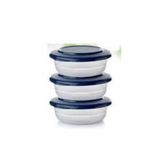 Tupperware Kristalin Kahvaltılık Set 3Lü Lacivert Kapak