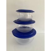 Tupperware Kristalin Set 3.5lt,2.1lt,1.1lt
