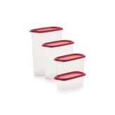 Tupperware Modüler Saklama Kabı Oval 4'lü Set