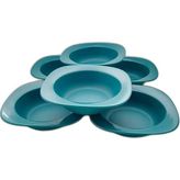 Tupperware Set (6) Allegra Tabak Derin 350 ml Petrol Turkuaz Mutfak Tabağı Çorba Tabağı Piknik Kamp