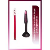 Tupperware Silikon Spatula İnce ve Mini Kepçe 2'li Karıştırma Seti