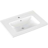 Turan Seramik Bella Etejerli Lavabo 55CM Turavit