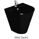 Turan Seramik Igloo Lavabo Monoblok Turavit - Mat Siyah