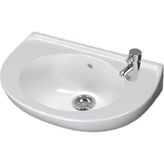 Turavit Delikli Oval Lavabo 28X45 cm 5010D