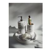 Ture Concept Mat Mermer Görünümlü Banyo Set