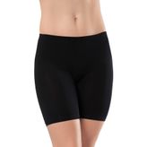 TÜREN Kadın Likralı Uzun Şort 980/Siyah