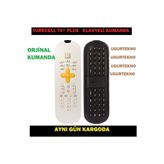 Turkcell Tv+ Plus Klavyeli Orjinal Kumanda