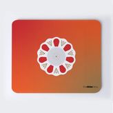 Turkish Çay Tabağı Kırmızı Mousepad