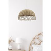 Turkish Rattan , Bambu, Hasır Sarkıt Avize 30 Cm