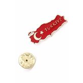 Türkiye Haritası Gümüş Rozet