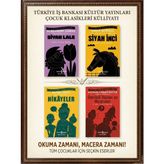 Türkiye İş Bankası Kültür Yayınları Modern Dünya Klasikleri Çocuk Klasikleri 4 Kitap Siyah Lale,siyah Inci,sherlock Holmes'un Maceraları,hikayeler