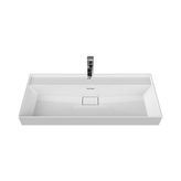 Turkuaz Cerastyle Sharp 100 cm Etajerli Lavabo