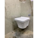 Turkuaz İbiza Rimless Kanalsız Asma Klozet + Yavaş Kapak