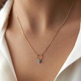 Turkuaz Tria Charm Kolye